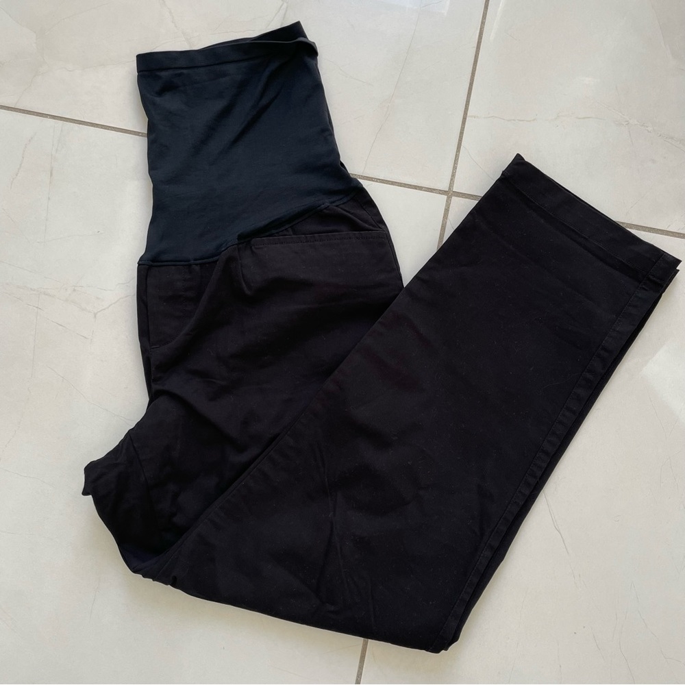 GAP Maternity Slim City Crop Pant (with over belly support)
